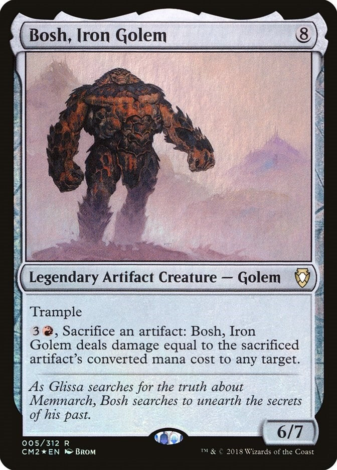 Image for Bosh, Iron Golem (5) (Commander Anthology Volume II) - Magic: The Gathering