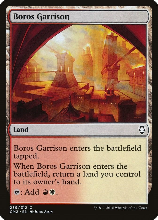 Image for Boros Garrison (239) (Commander Anthology Volume II) - Magic: The Gathering