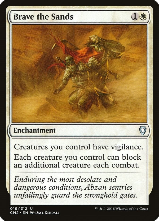 Image for Brave the Sands (19) (Commander Anthology Volume II) - Magic: The Gathering