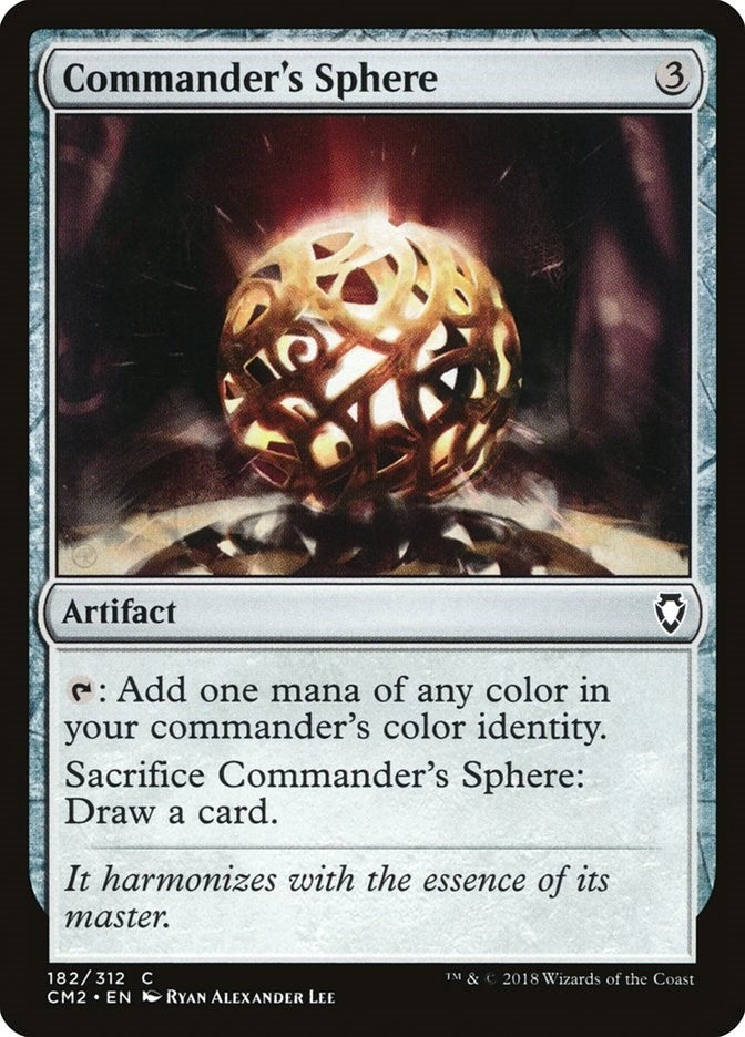 Image for Commander's Sphere (182) (Commander Anthology Volume II) - Magic: The Gathering