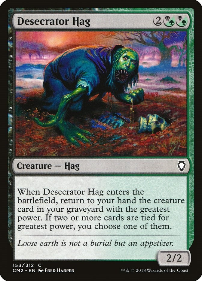 Image for Desecrator Hag (153) (Commander Anthology Volume II) - Magic: The Gathering