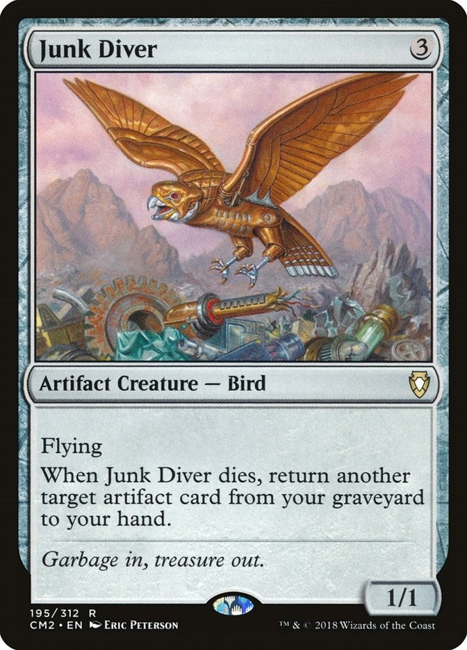 Image for Junk Diver (195) (Commander Anthology Volume II) - Magic: The Gathering