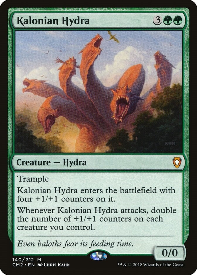 Image for Kalonian Hydra (140) (Commander Anthology Volume II) - Magic: The Gathering