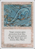 Image for Blue Ward (Fourth Edition) - Magic: The Gathering