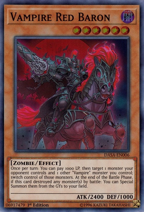 Image for Vampire Red Baron (DASA-EN006) (DASA) - YuGiOh