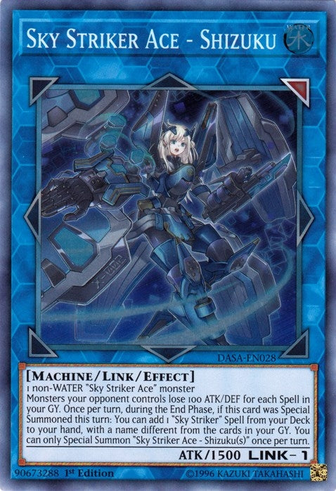 Image for Sky Striker Ace - Shizuku (DASA-EN028) (DASA) - YuGiOh