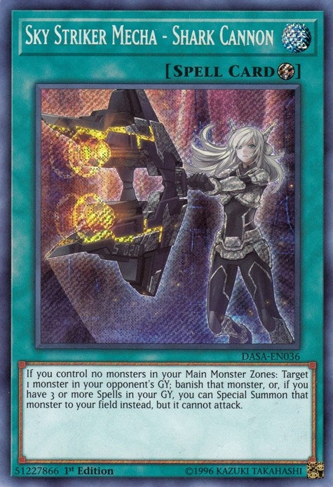 Image for Sky Striker Mecha - Shark Cannon (DASA-EN036) (DASA) - YuGiOh