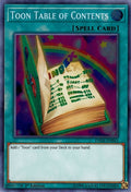 Image for Toon Table of Contents (DASA-EN043) (DASA) - YuGiOh