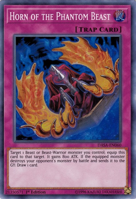 Image for Horn of the Phantom Beast (DASA-EN060) (DASA) - YuGiOh
