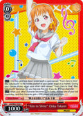 Image for "Aim to Shine" Chika Takami (Parallel Foil) (LSS/WE27-E26 U) (Love Live! Sunshine!! Extra Booster) - Weiss Schwarz