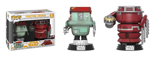 Image for Solo: Fighting Droids 2-Pack (Bobble-Heads) (GameStop Exclusive) - Funko