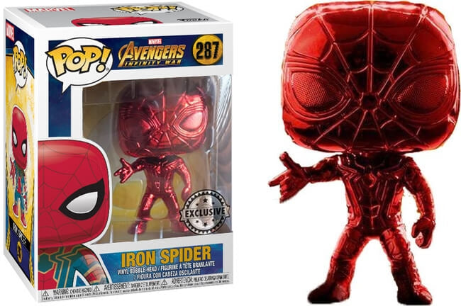 Image for Avengers: Infinity War: Iron Spider (Bobble-Head) (Metallic) (Australia Exclusive) - Funko