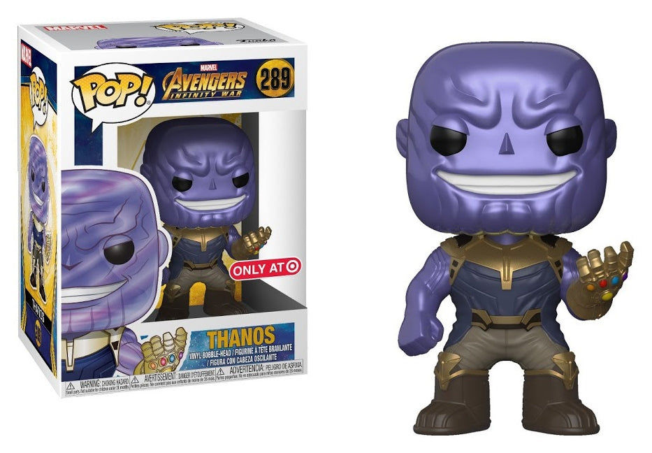 Image for Avengers: Infinity War: Thanos (Bobble-Head) (Neon Space) (Target Exclusive) - Funko