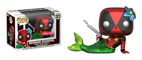 Image for Mermaid Deadpool (Metallic) (Bobble-Head) (Target Exclusive) - Funko