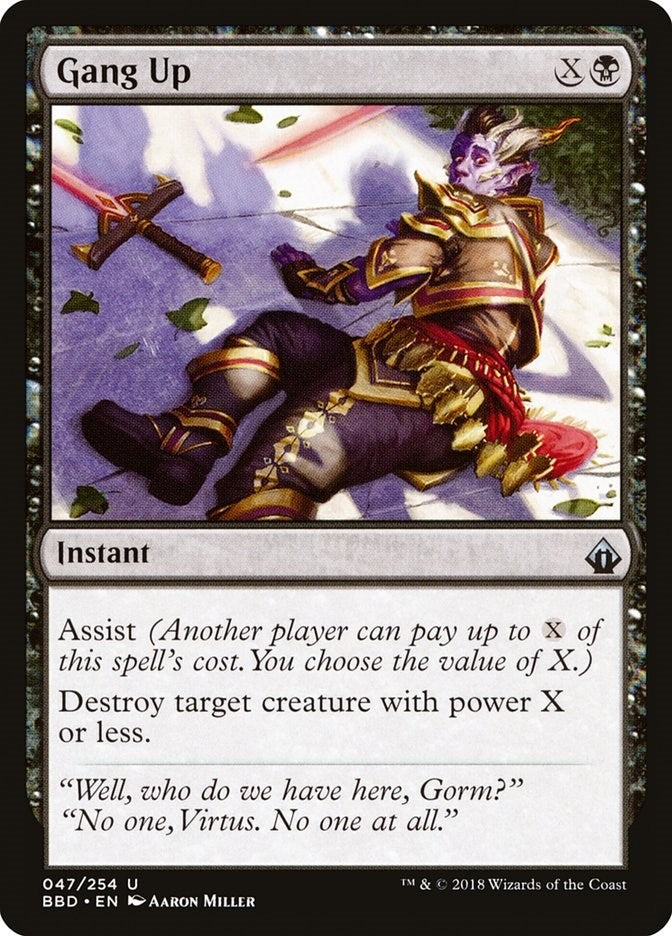 Image for Gang Up (47) (Battlebond) - Magic: The Gathering