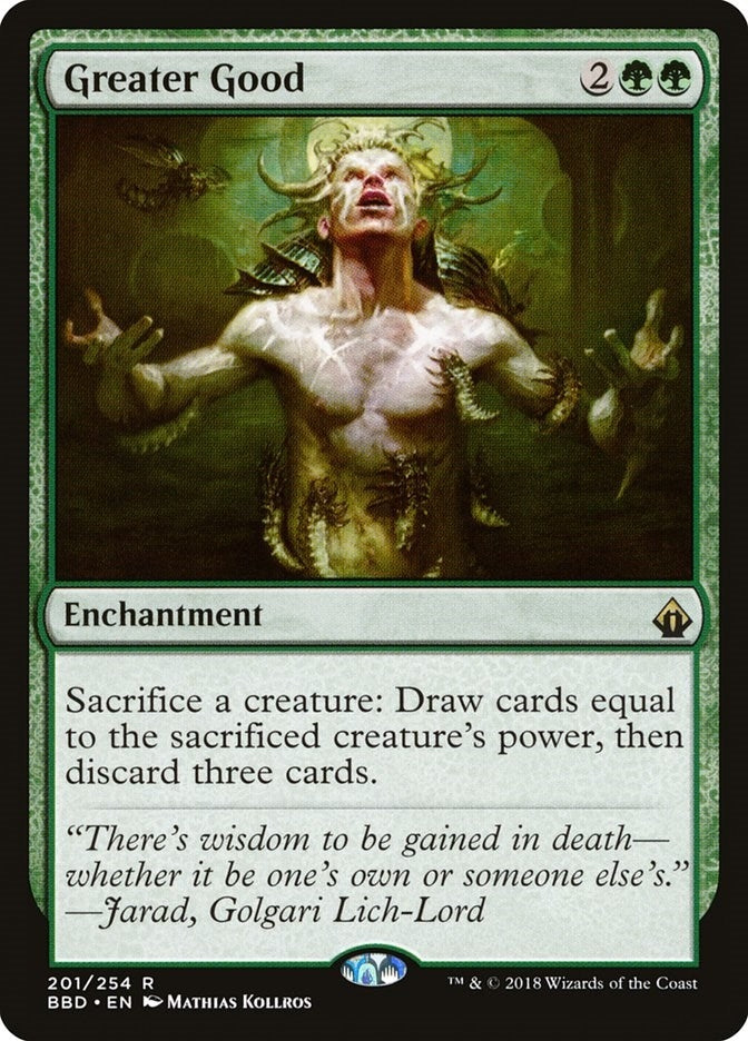 Image for Greater Good (201) (Battlebond) - Magic: The Gathering