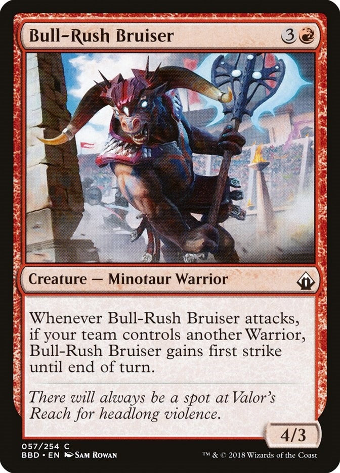 Image for Bull-Rush Bruiser (57) (Battlebond) - Magic: The Gathering