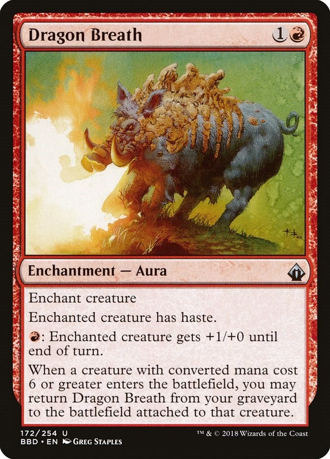 Image for Dragon Breath (172) (Battlebond) - Magic: The Gathering