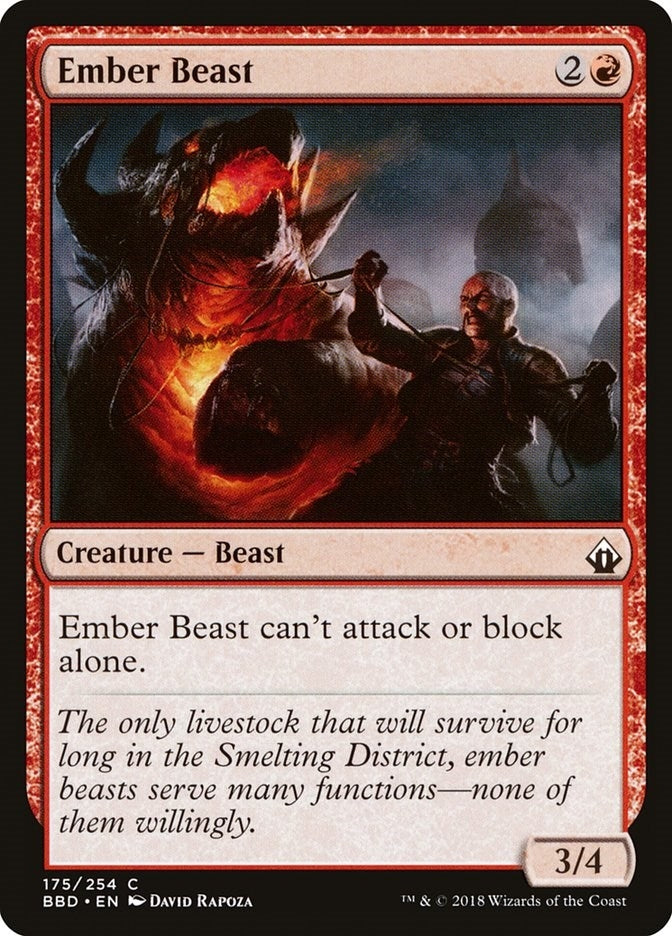 Image for Ember Beast (175) (Battlebond) - Magic: The Gathering