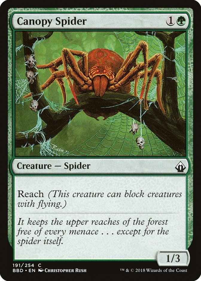 Image for Canopy Spider (191) (Battlebond) - Magic: The Gathering