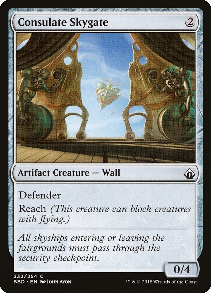 Image for Consulate Skygate (232) (Battlebond) - Magic: The Gathering