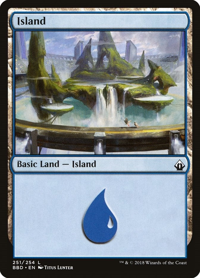 Image for Island (251) (Battlebond) - Magic: The Gathering