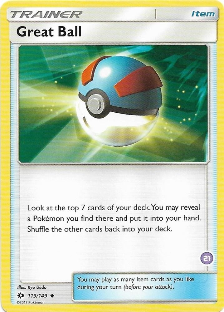 Image for Great Ball (#21, Alolan Sandslash Half-Deck) (21/30) (SMK2) - Pokemon