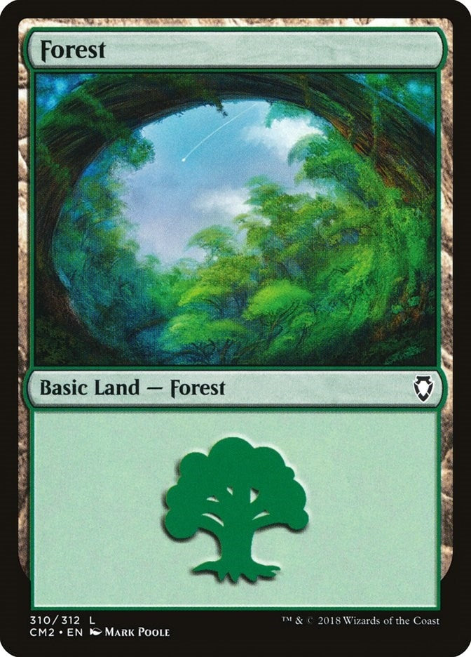 Image for Forest (310) (310) (Commander Anthology Volume II) - Magic: The Gathering