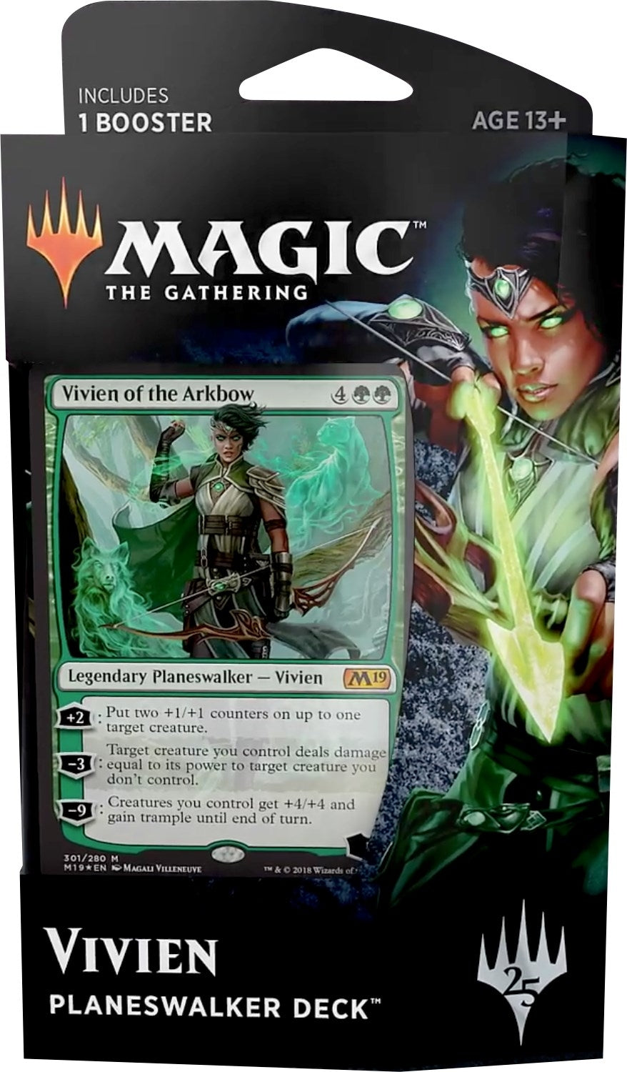 Image for Core Set 2019 - Planeswalker Deck [Vivien] - Magic: The Gathering