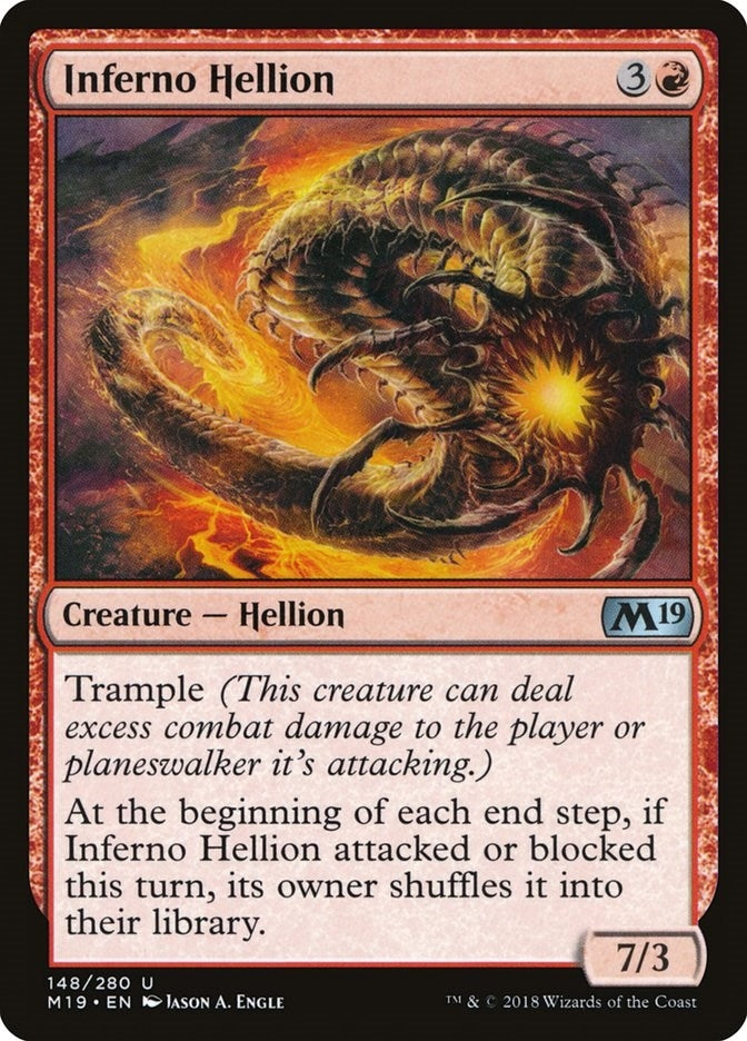 Image for Inferno Hellion (148) (Core Set 2019) - Magic: The Gathering