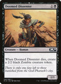 Image for Doomed Dissenter (93) (Core Set 2019) - Magic: The Gathering