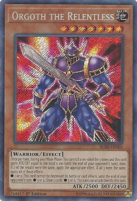 Image for Orgoth the Relentless (BLRR-EN001) (BLRR) - YuGiOh