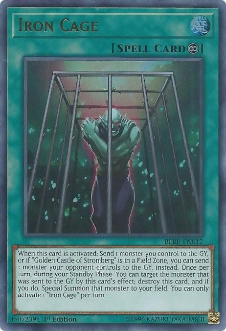 Image for Iron Cage (BLRR-EN012) (BLRR) - YuGiOh