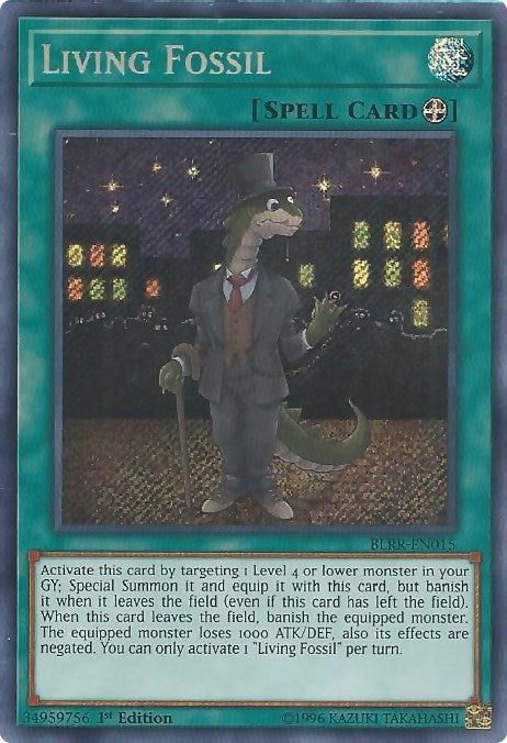 Image for Living Fossil (BLRR-EN015) (BLRR) - YuGiOh