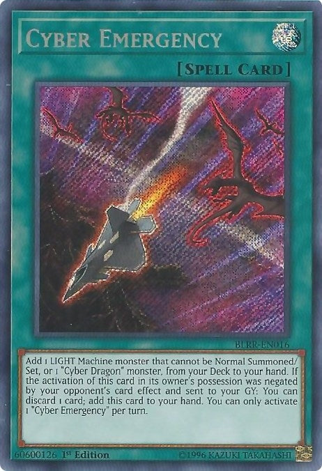 Image for Cyber Emergency (BLRR-EN016) (BLRR) - YuGiOh