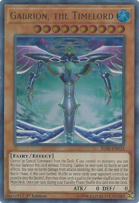 Image for Gabrion, the Timelord (BLRR-EN024) (BLRR) - YuGiOh