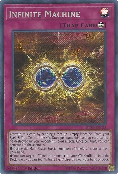 Image for Infinite Machine (BLRR-EN028) (BLRR) - YuGiOh
