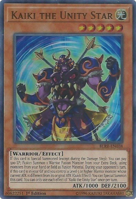 Image for Kaiki the Unity Star (BLRR-EN038) (BLRR) - YuGiOh
