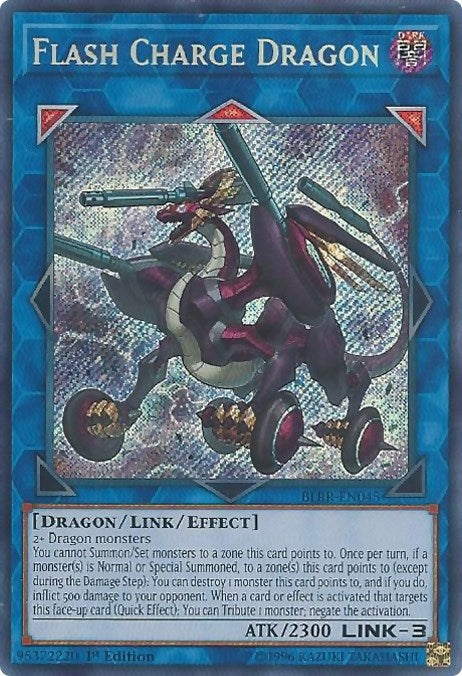 Image for Flash Charge Dragon (BLRR-EN045) (BLRR) - YuGiOh