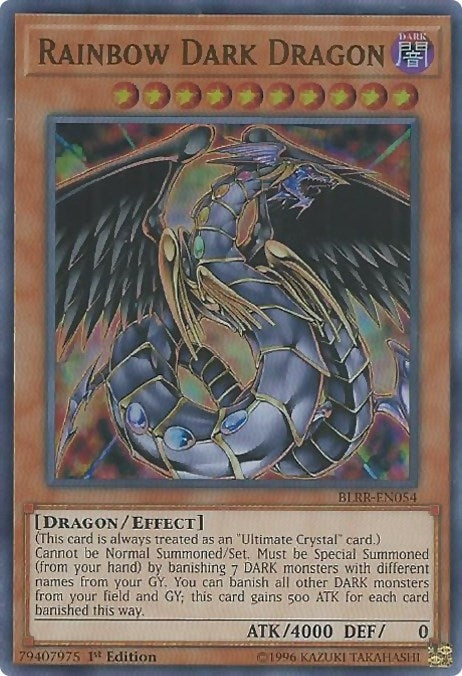 Image for Rainbow Dark Dragon (BLRR-EN054) (BLRR) - YuGiOh
