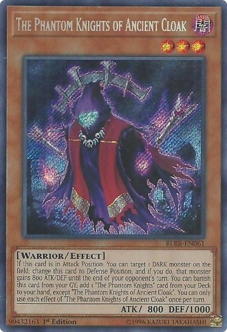 Image for The Phantom Knights of Ancient Cloak (BLRR-EN061) (BLRR) - YuGiOh