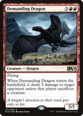 Image for Demanding Dragon (135) (Prerelease Cards) - Magic: The Gathering