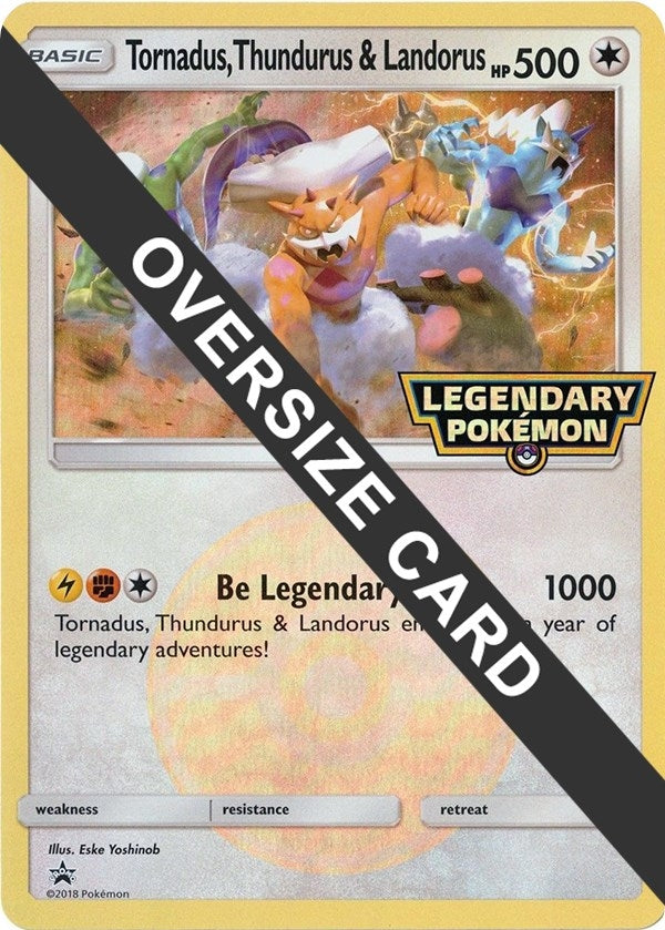 Image for Tornadus, Thundurus & Landorus (Forces of Nature Promo) (PR) - Pokemon