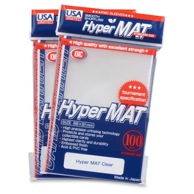 Image for USA Limited KMC Card Barrier - Hyper Matte - Clear (100-Pack) - Card Sleeves