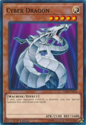 Image for Cyber Dragon (YS18-EN014) (YS18) - YuGiOh