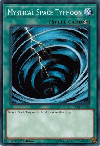 Image for Mystical Space Typhoon (YS18-EN026) (YS18) - YuGiOh