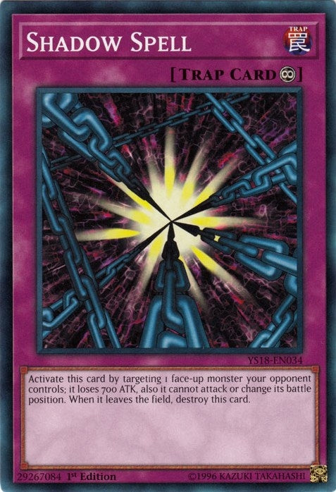 Image for Shadow Spell (YS18-EN034) (YS18) - YuGiOh