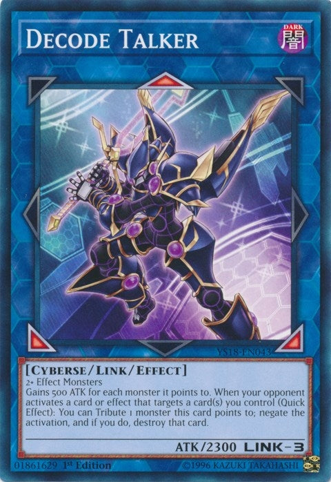 Image for Decode Talker (YS18-EN043) (YS18) - YuGiOh