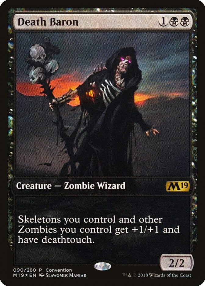 Image for Death Baron (2018 Convention Promo) (90) (Media Promos) - Magic: The Gathering