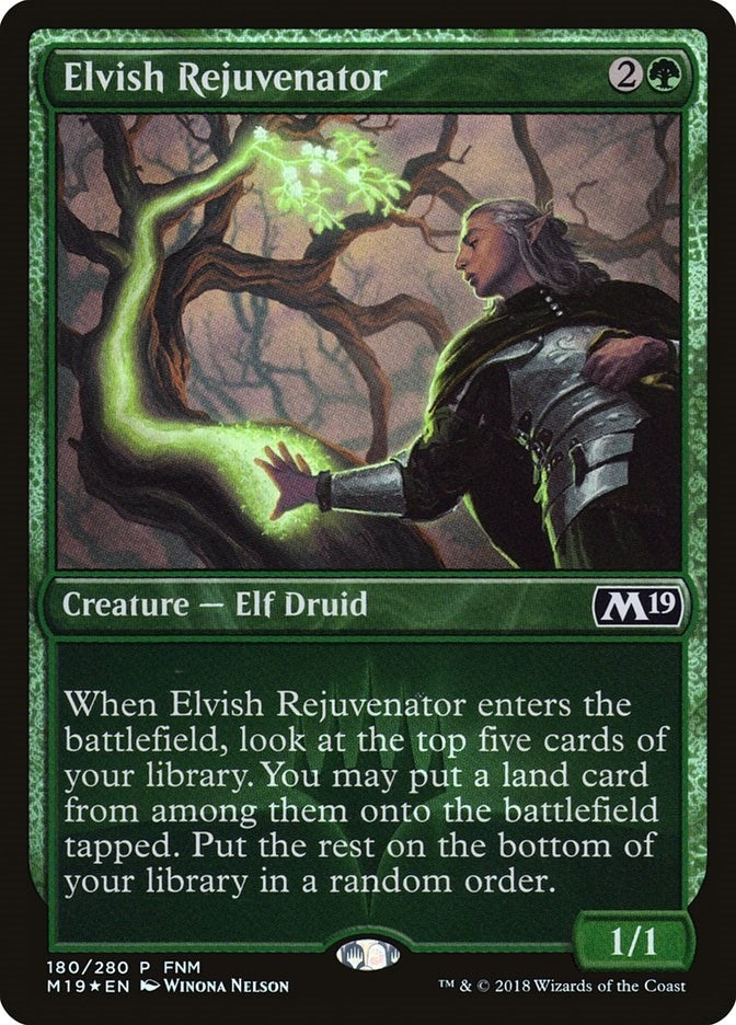 Image for Elvish Rejuvenator (180) (FNM Promos) - Magic: The Gathering